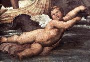 RAFFAELLO Sanzio The Triumph of Galatea (detail) oil painting artist